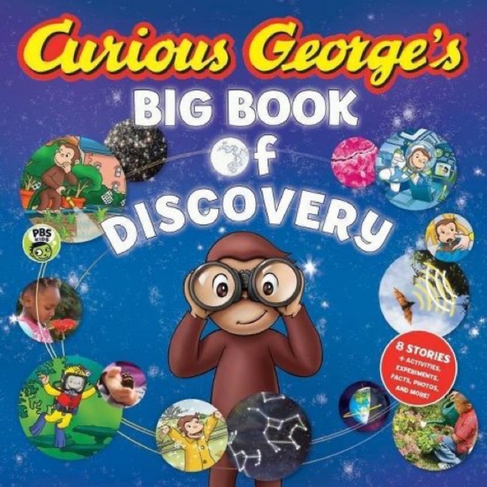 ⭐️HP⭐️🆕📚Curious George’s Big Book of Discovery